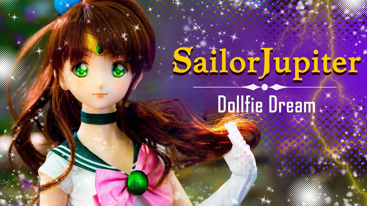 VOLKS SailorJupiter Dollfie Dream doll Unboxing 「セーラージュピター ドルフィードリーム」