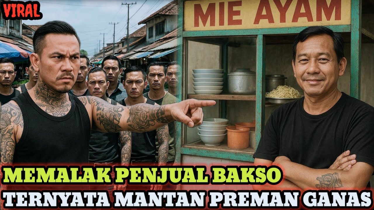 PREMAN SALAH TARGET‼️MEMALAK PENJUAL MIE AYAM TERNYATA MANTAN PREMAN YANG SANGAR 