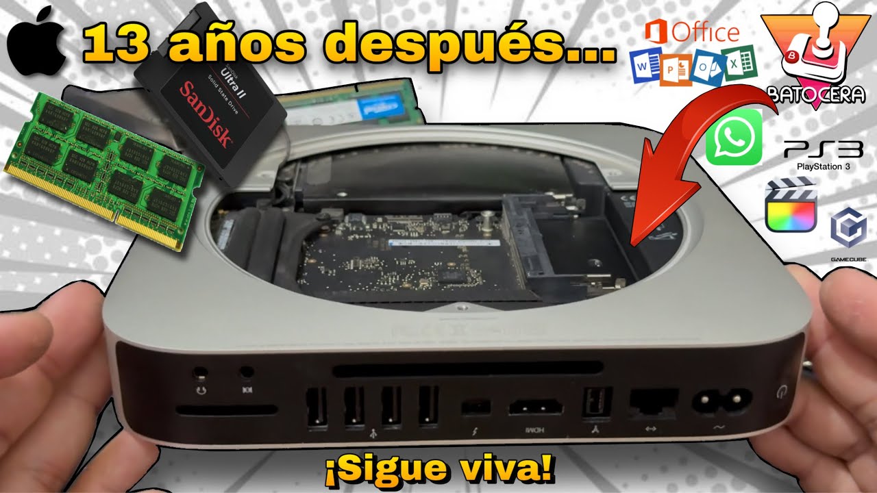 Reviví una Mac mini 2012 en 2025 con macOS Ventura, SSD, 16GB y Batocera GTAV ¿Vale la pena?
