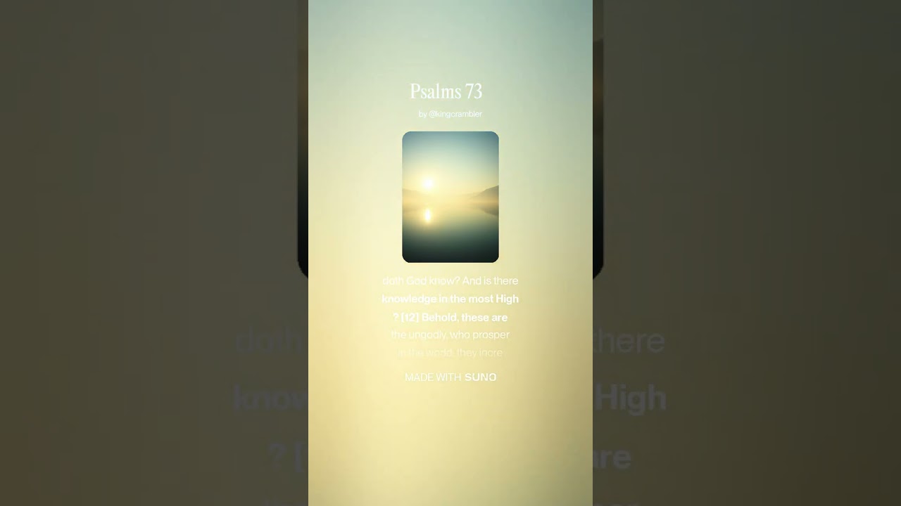 Psalm 73