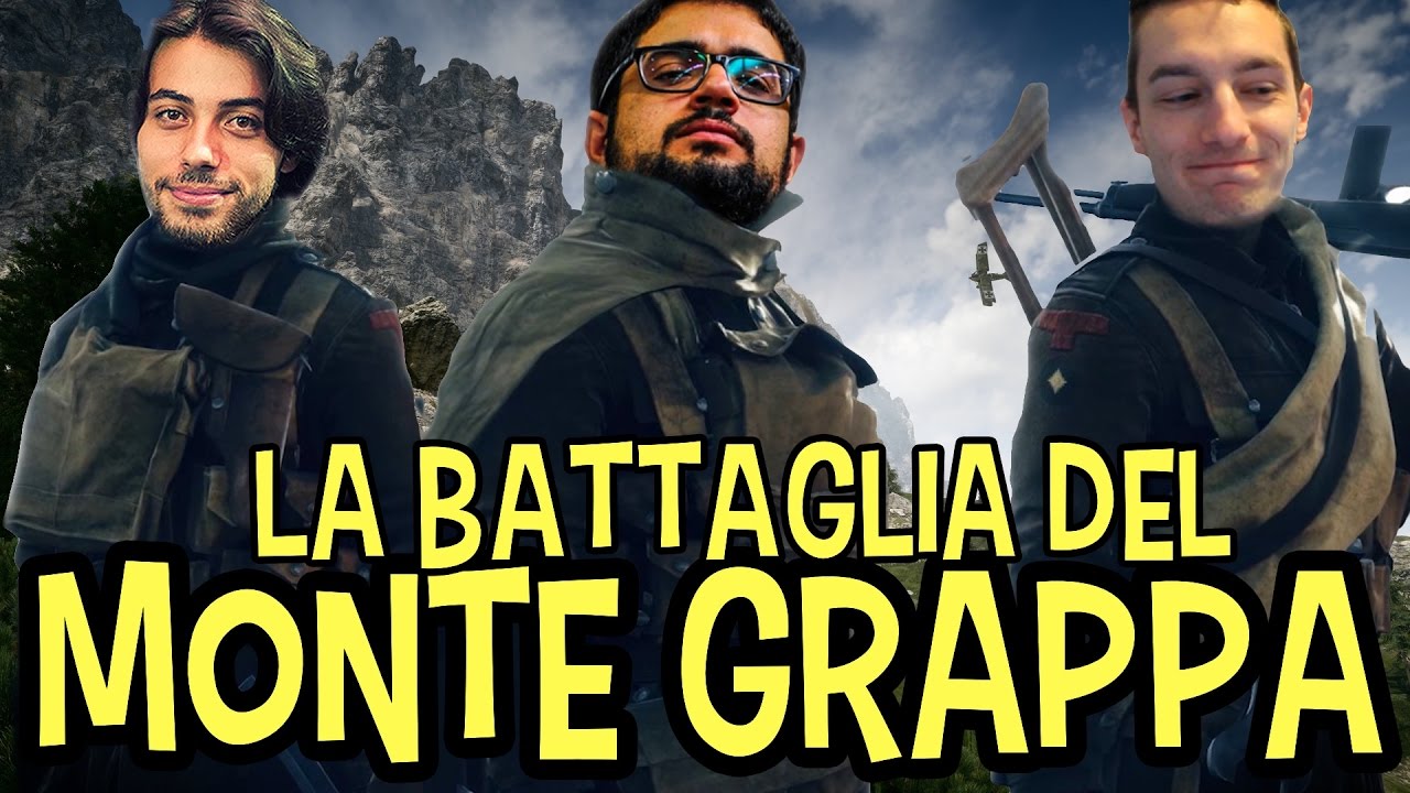 La battaglia del MONTE GRAPPA su Battlefield 1