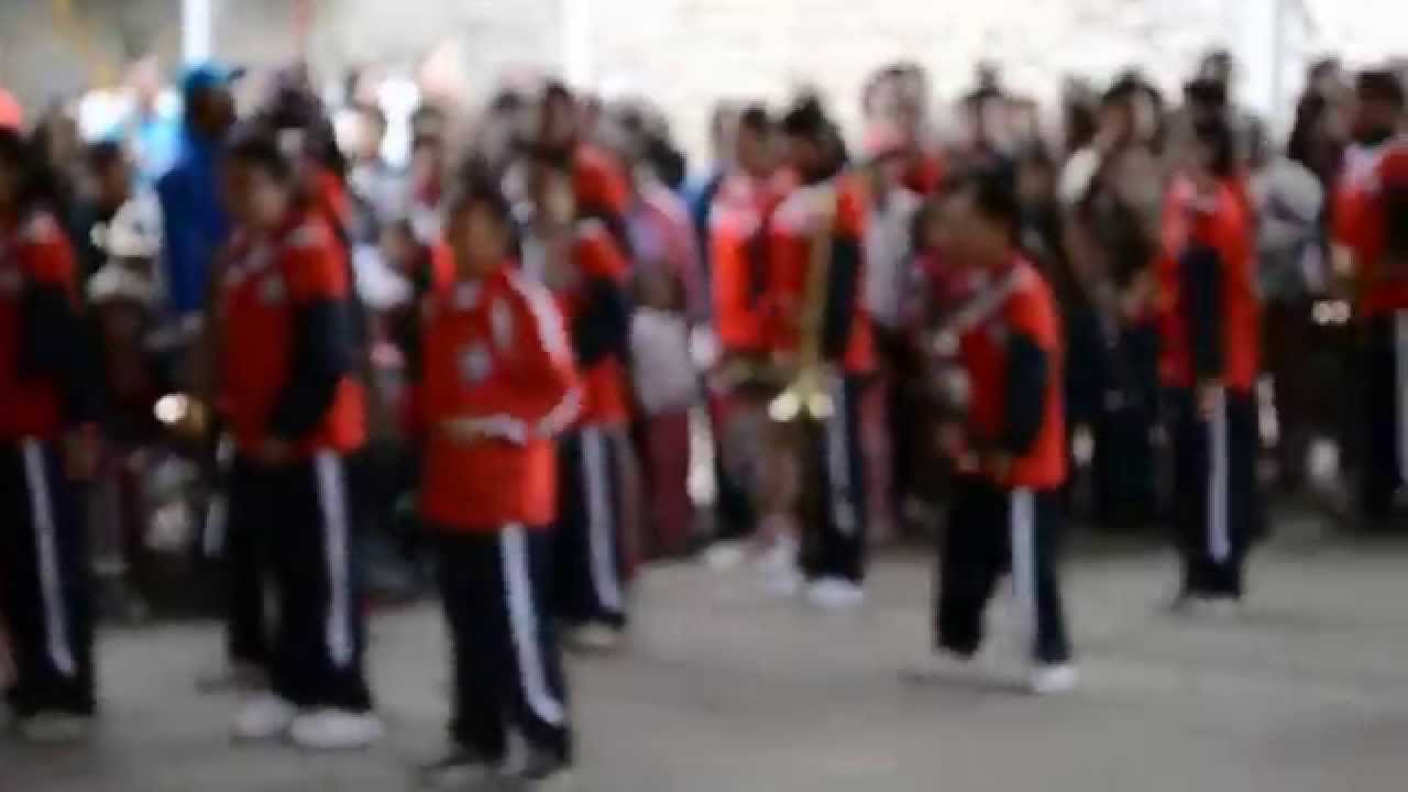 Coyotes Marching Band ExpoChalchicomula2014
