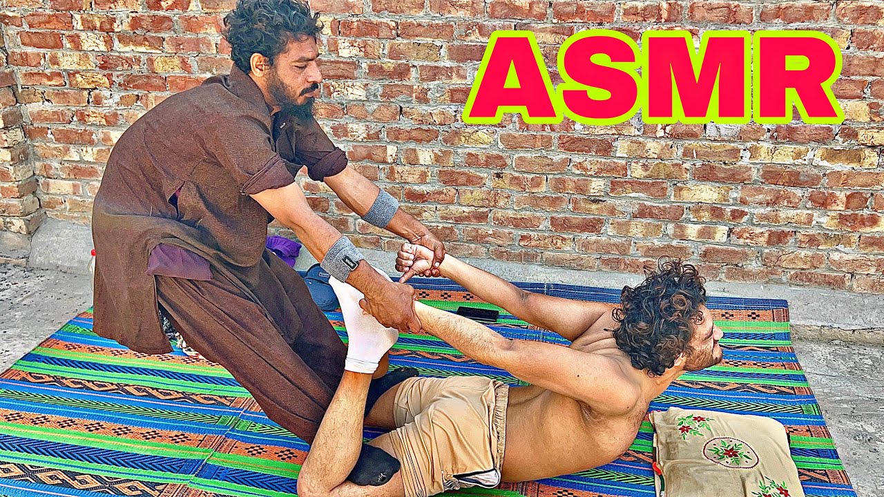 ASMR Back Massage For Relaxation & Sleeping Pill 💊 