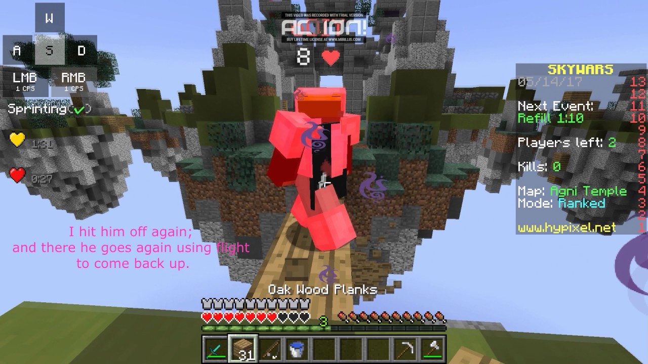 oDIY Cheating Hypixel Skywars (Ranked)