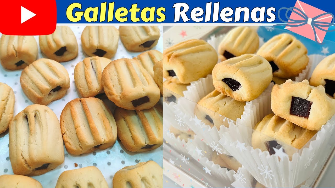 GALLETAS RELLENAS para REGALAR🎁o COMPARTIR|Dulce Hogar Recetas 💕