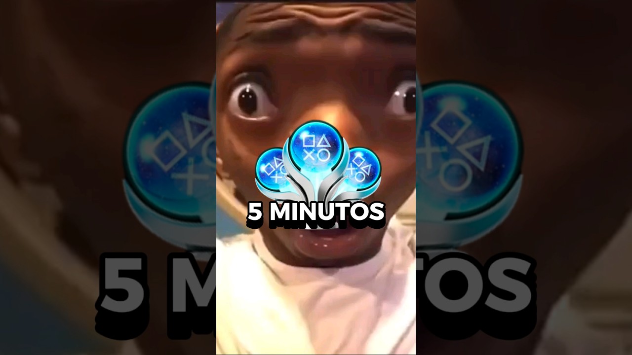 A PLATINA QUE DA PARA FAZER EM 5 MINUTOS #platina #jogos #playstation