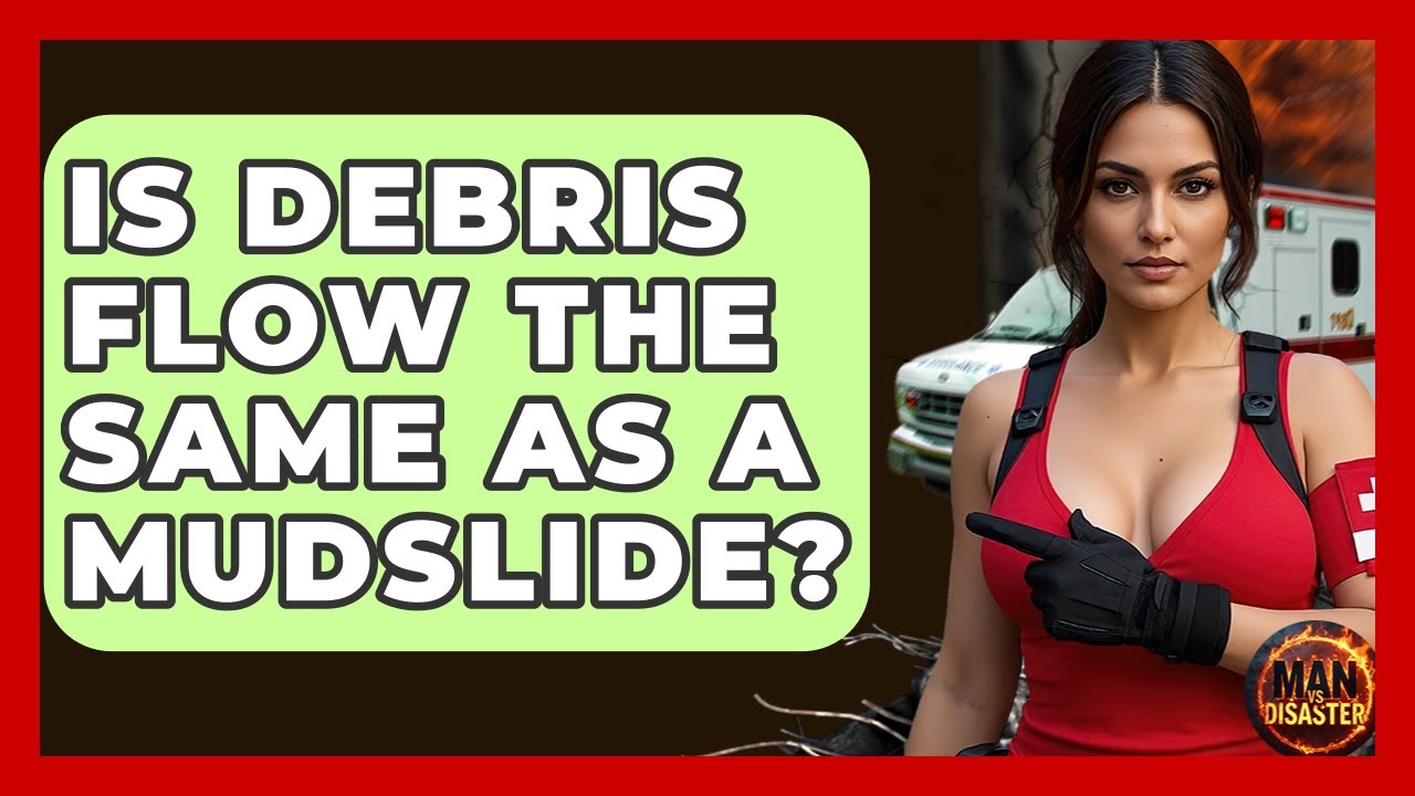 Is Debris Flow The Same As A Mudslide? - Man vs. Disaster