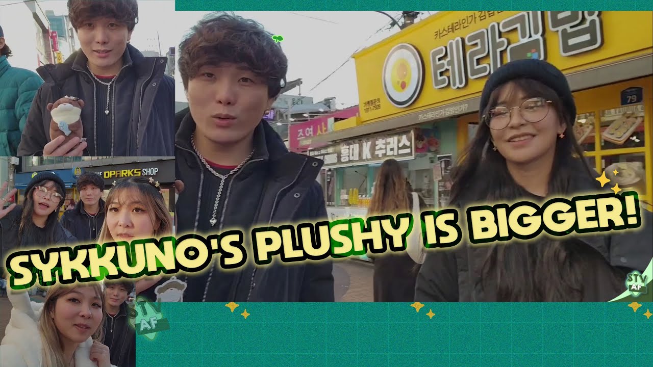 Sykkuno GOT THE PLUSHY and it's bigger than Miyoung's if you COMPARE IT CLOSELY!