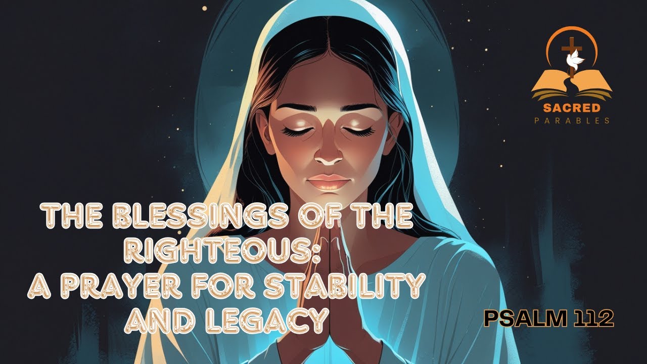 Psalm 112 &ndash; The Blessings of the Righteous: A Prayer for Stability and Legacy