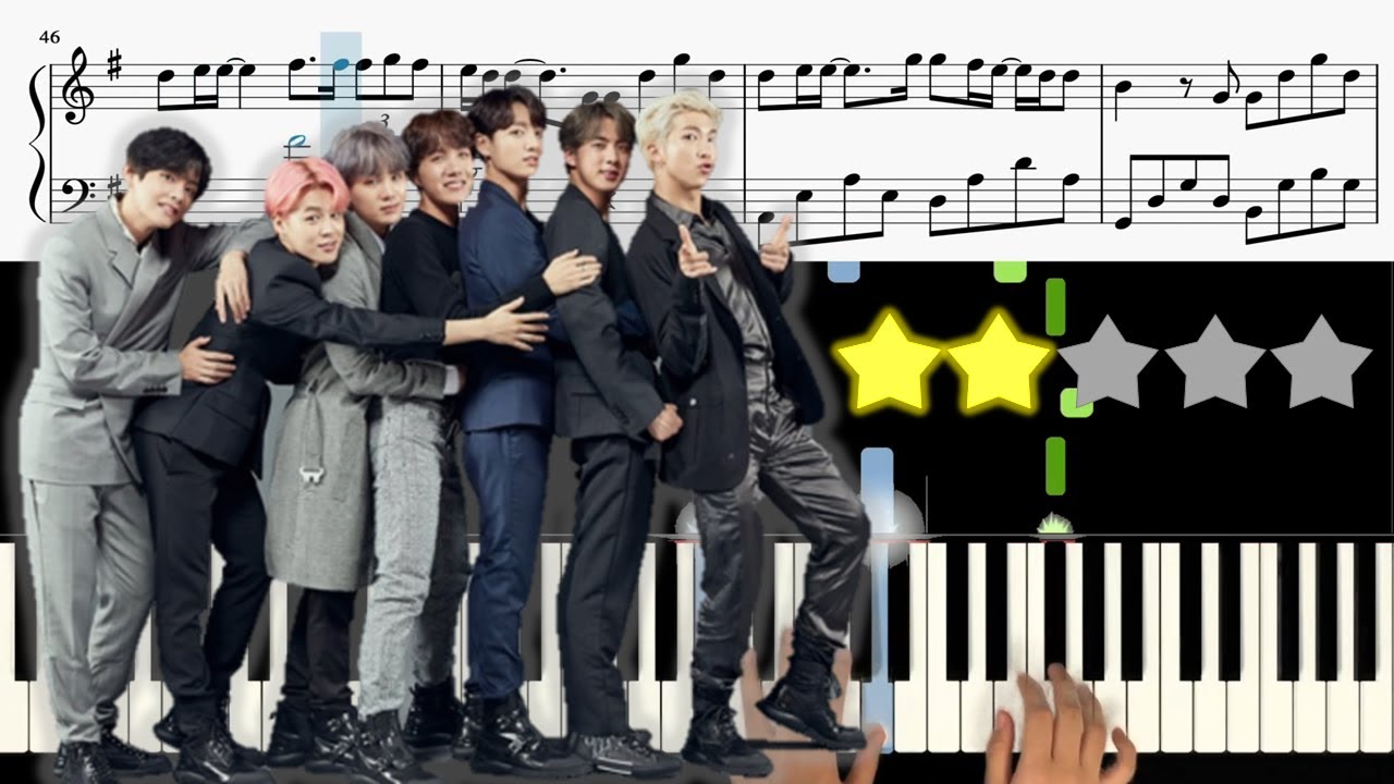 BTS (방탄소년단) - We are Bulletproof : the Eternal [MAP OF THE SOUL : 7] 《Piano Tutorial》 ★★☆☆☆