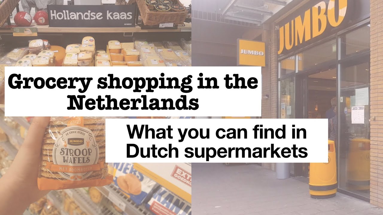 Grocery shopping in the Netherlands | Dutch Supermarket Vlog