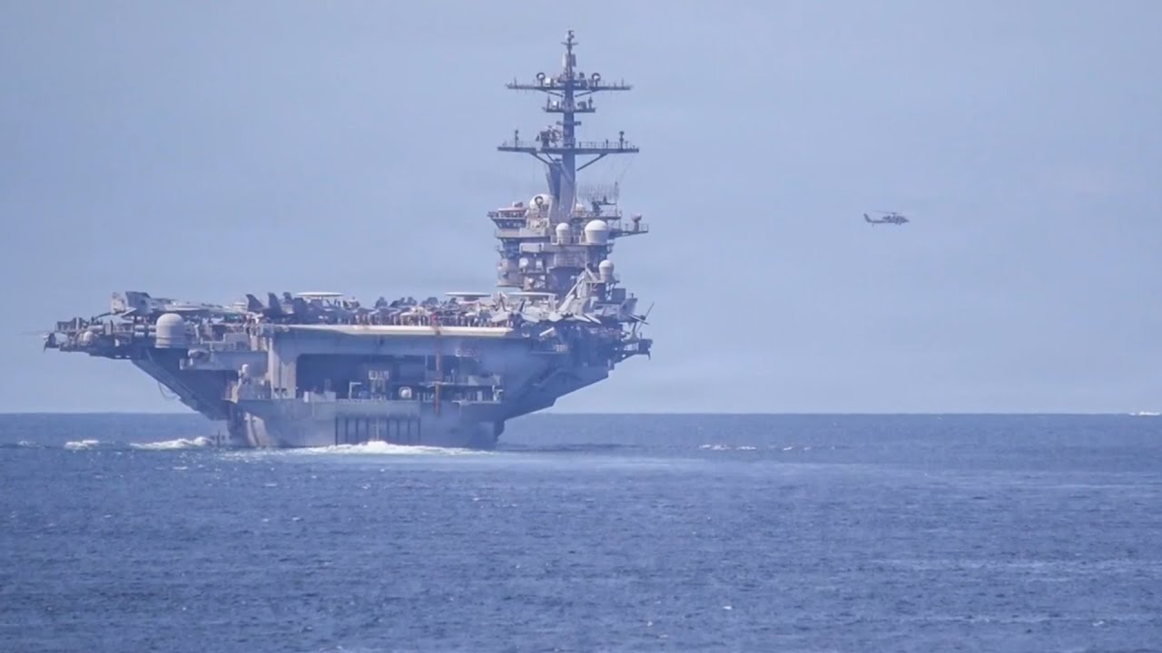 US forces shoot down Iranian drone in the Arabian Sea