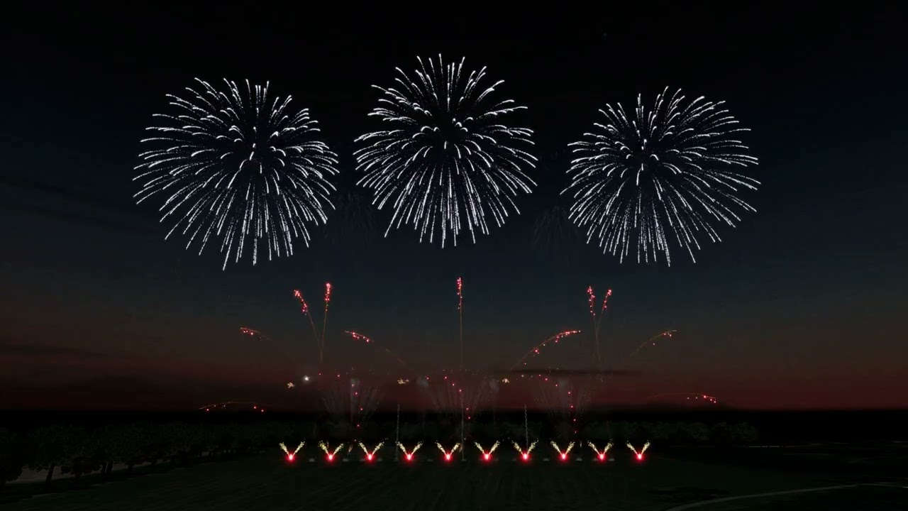 Finale 3D Fireworks Design