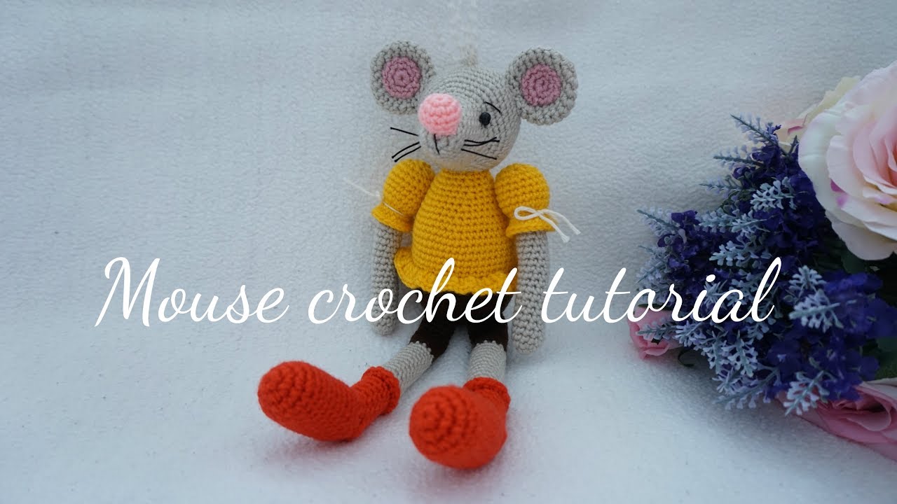 MOUSE CROCHET TUTORIAL