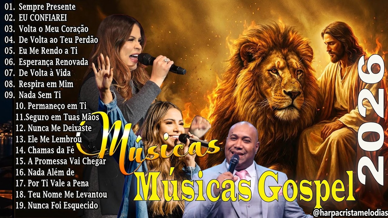 Louvores de Adoração 2026 🙏 Canções de Fé em Cristo Para Sentir a Presença de Deus #gospel #hinos