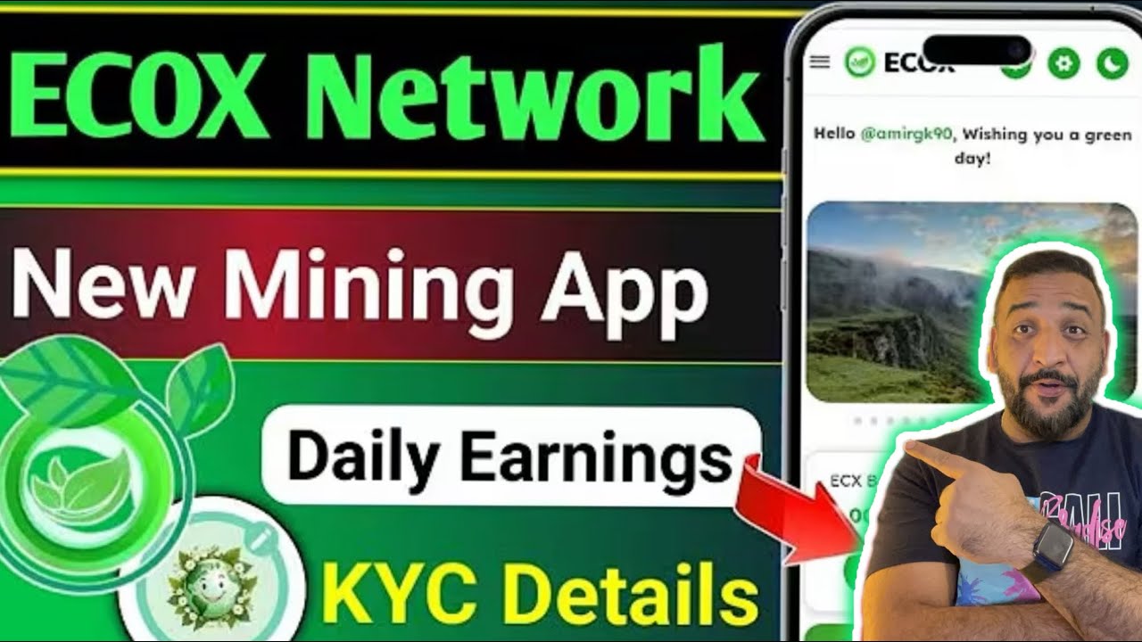 Ecox Network Mining & Airdrop | Earn Free Ecox Tokens 2025 🚀