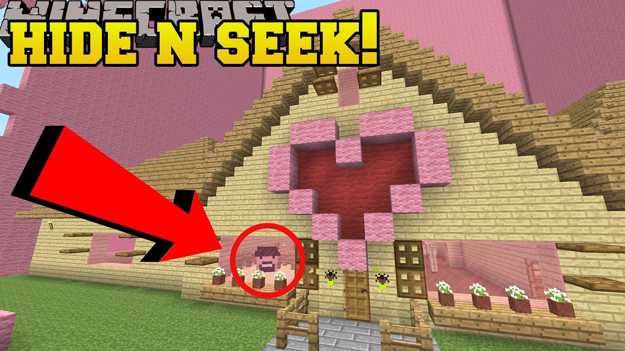 Minecraft: ПРЯТКИ NOTCH!! - Morph Hide And Seek - Мини-игра с модами