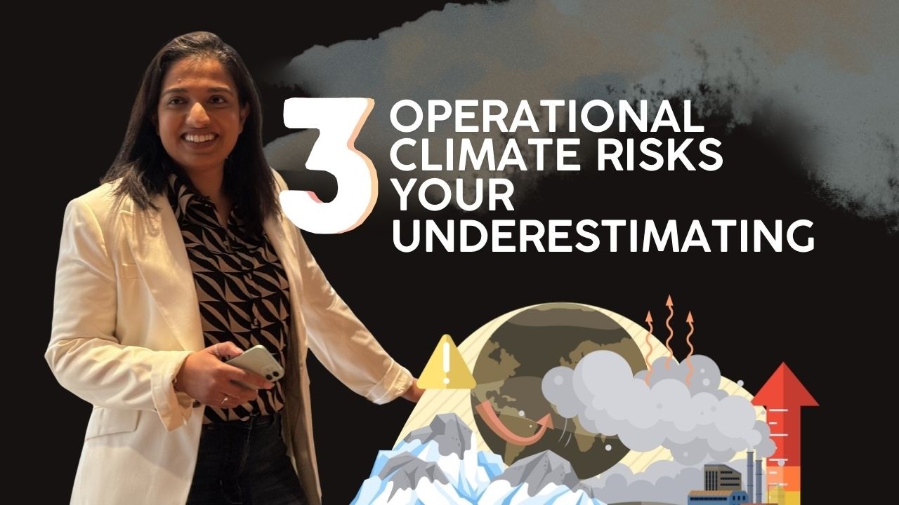 Operational Climate Risks for Businesses