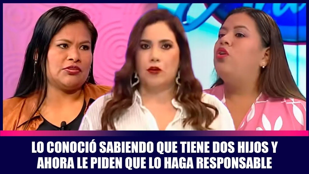 Lo conoció sabiendo que tiene dos hijos y ahora le piden que lo haga responsable | Andrea