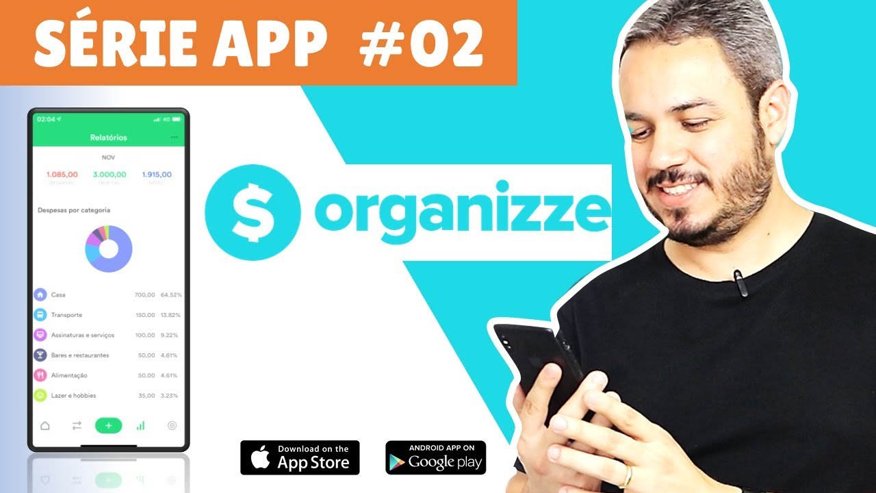 Qual o MELHOR App FINANCEIRO? EP #02 | ORGANIZZE na PRÁTICA (Review)