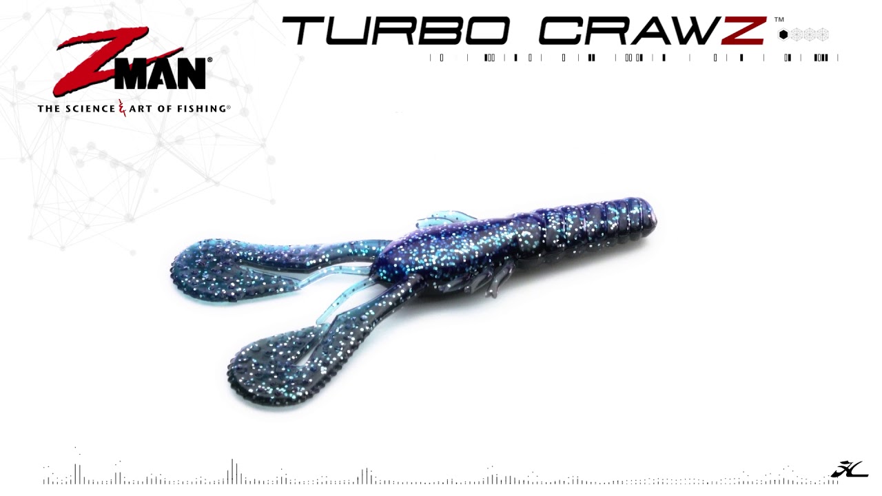 Iscas Z-Man -Turbo CrawZ - Conhecendo a Isca