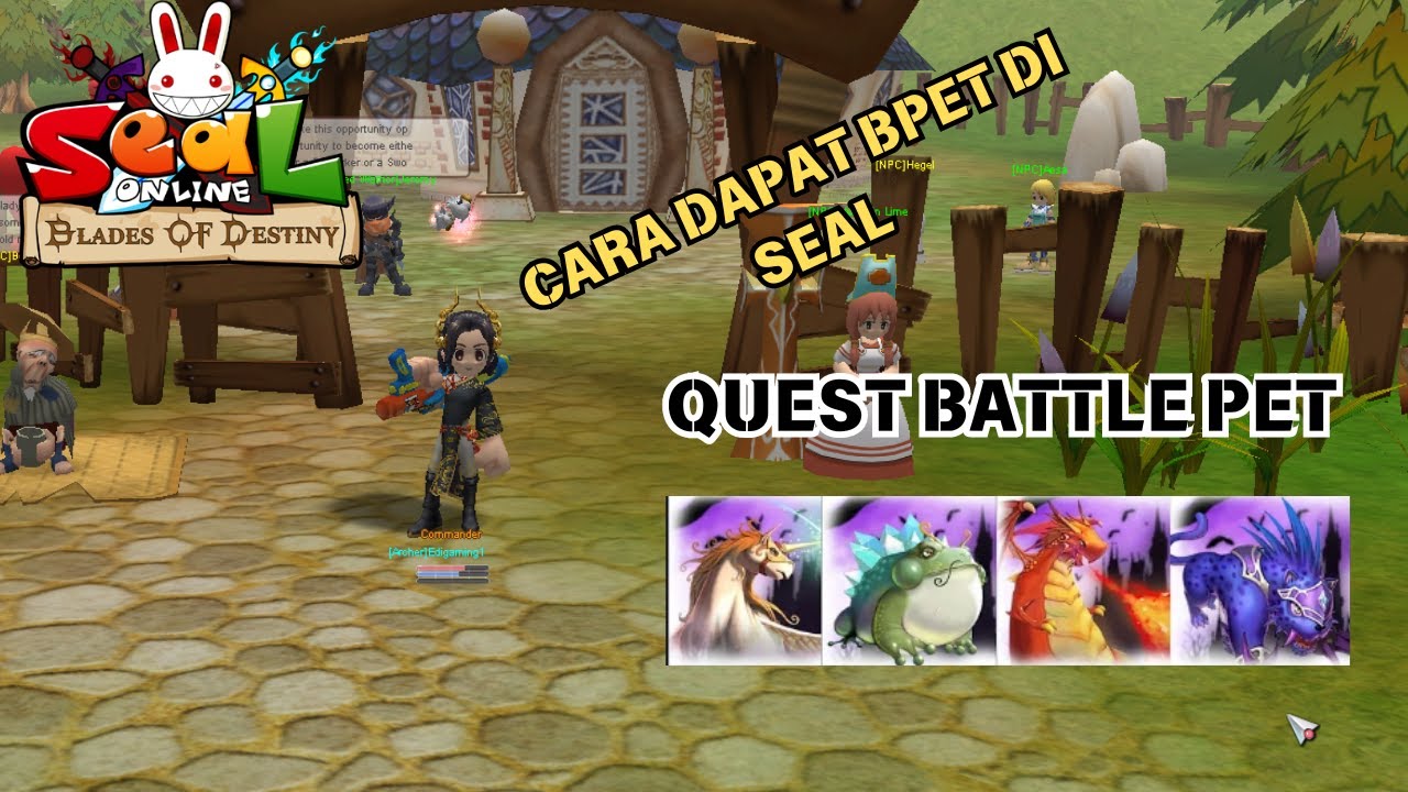 Quest Battle Pet (Bpet) | Seal Blades of Destiny Indonesia