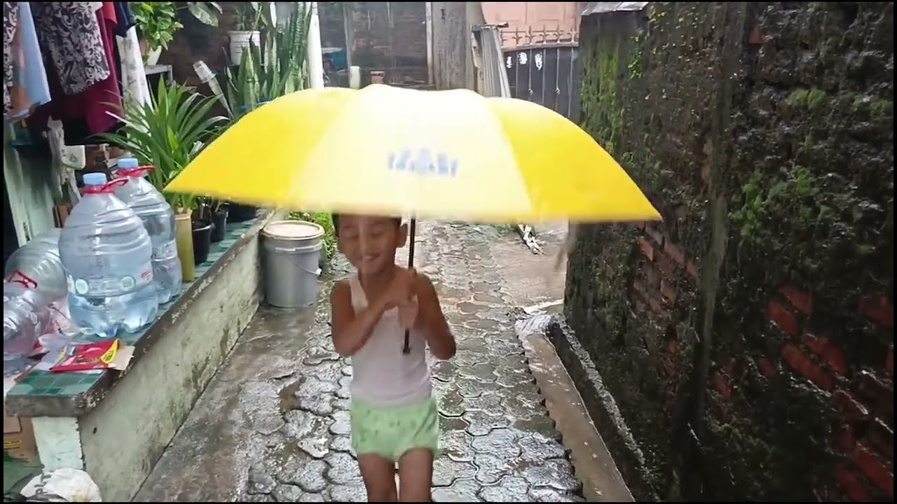 HUJAN PAGI PAGI ‼️ #videoviral 