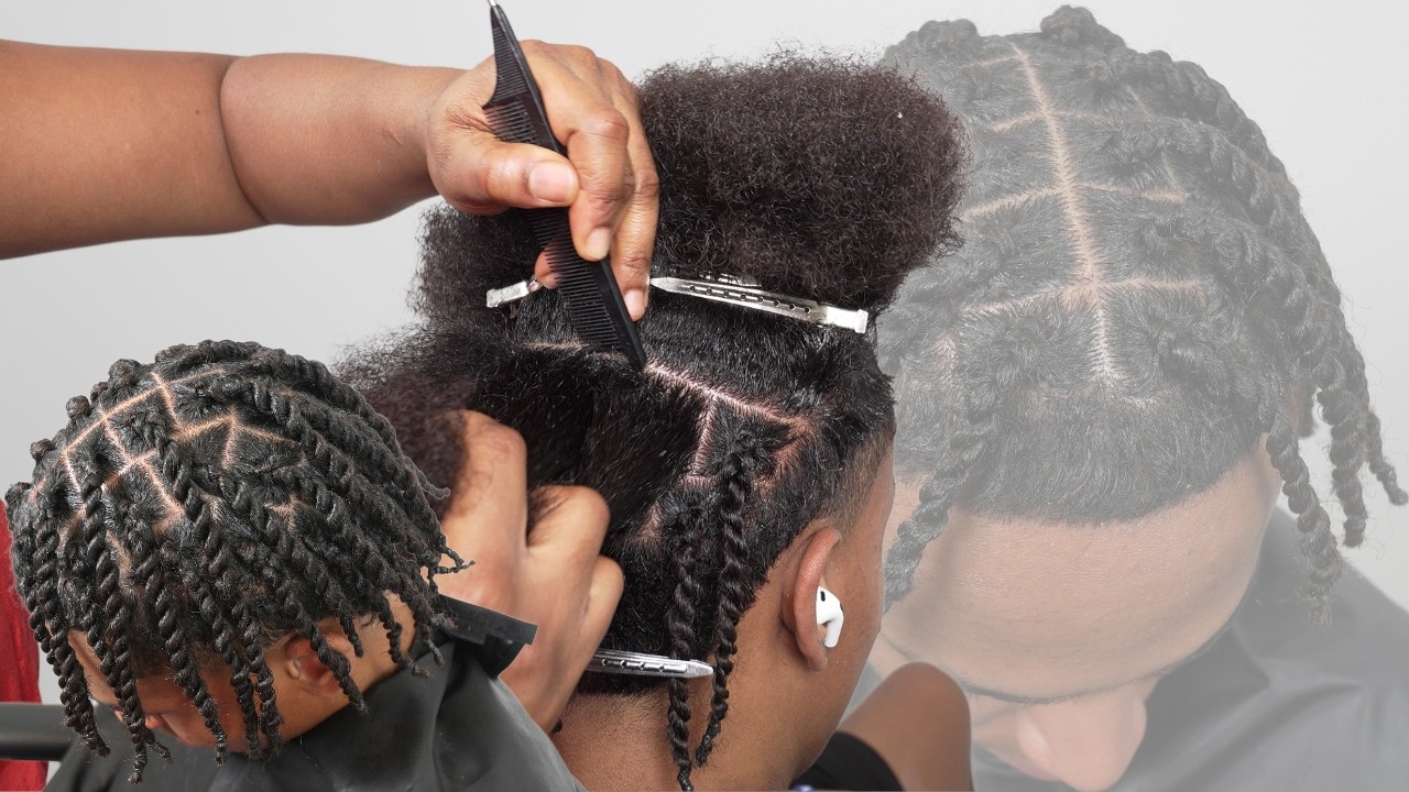 Pro Tips for Mastering men's perfect two-strand twist