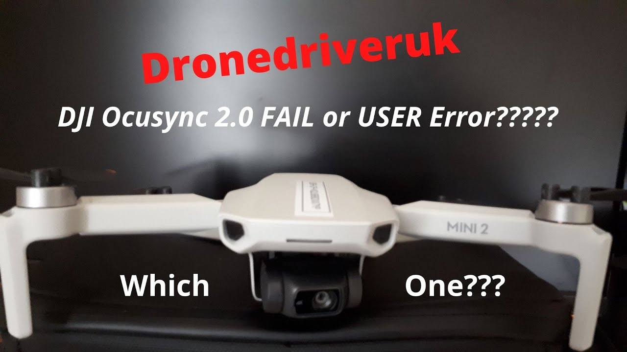 DJI Mini 2 Ocusync 2 test, why did the signal keep dropping out?????