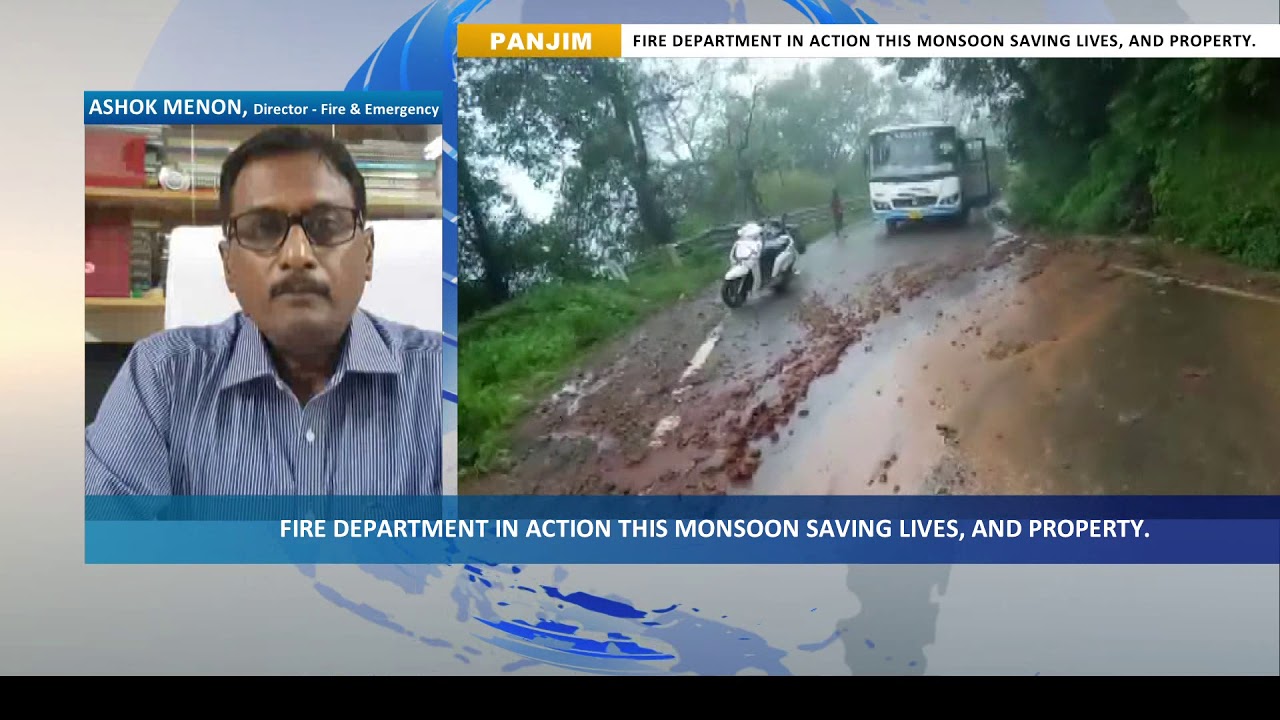 FIRE DEPARTMENT IN ACTION THIS MONSOON SAVING LIVES, AND PROPERTY.