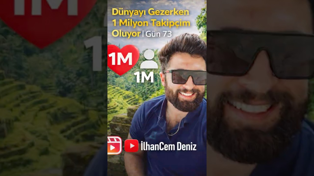 Dünyayı Gezerken 1 Milyon Takipçim Oluyor | Gün 73