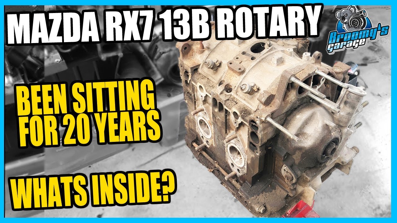 Разборка роторного двигателя. Худшее, что я видел | Mazda FC RX7 13B 6 Port