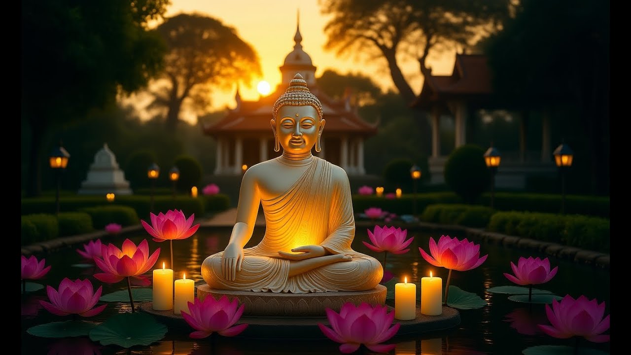 Gautam Buddha Meditation | 30 Min of Pure Peace & Lotus Ambience