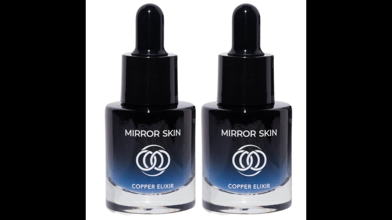 MIRROR SKIN Copper Peptides Face Serum: Collagen, Anti-Aging, Firming, Glow
