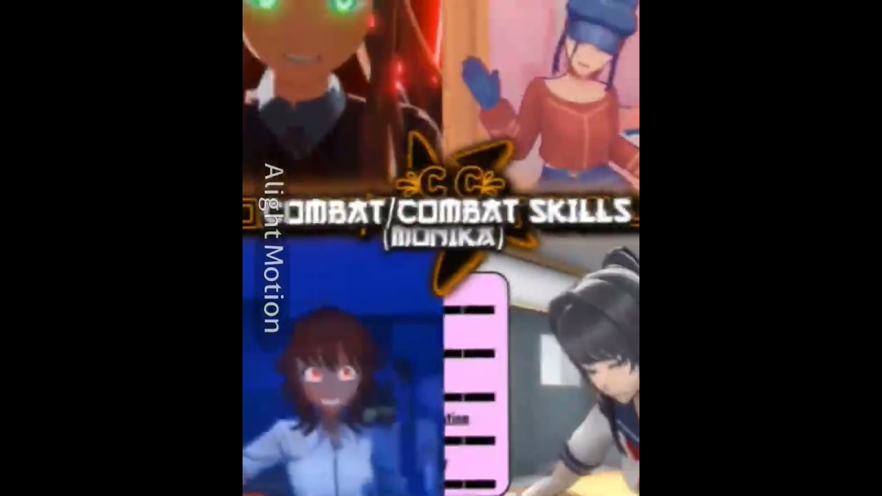 MONIKA VS MITA VS AYANO AISHI VS SAIKO CHAN #4v4 #vsshort #games #aliggtmotionedit #yanderes
