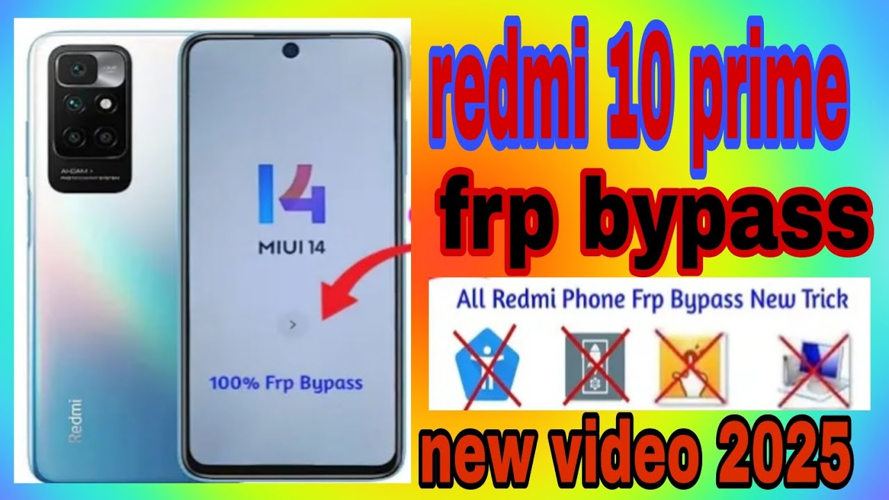 #Redmi 10 Prime Frp Bypass//MIUI14 Latest update without pc //#All Redmi MIUI14 Google account bypas