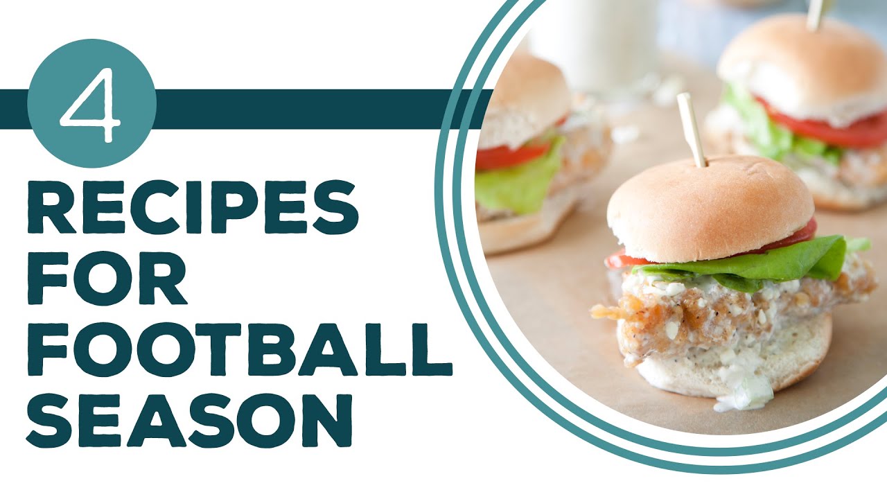 Full Episode Fridays: Game Day - 4 Recipes for Football Season | Party Food Ideas