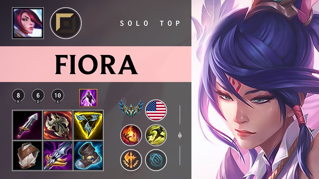 Fiora Top vs Nasus - NA Challenger Patch 26.03