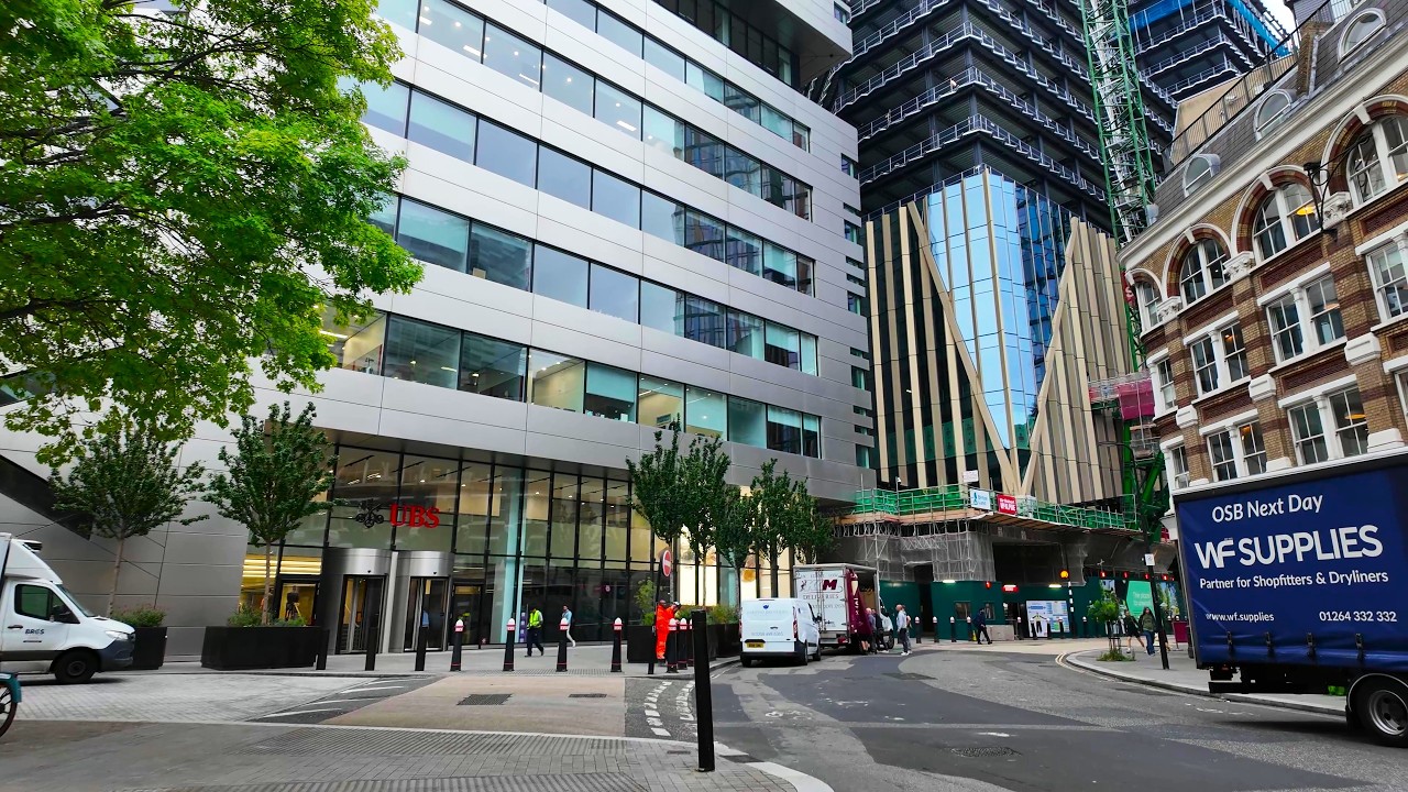 [4K] Spitalfields | Broadgate | City of London Walking Tour