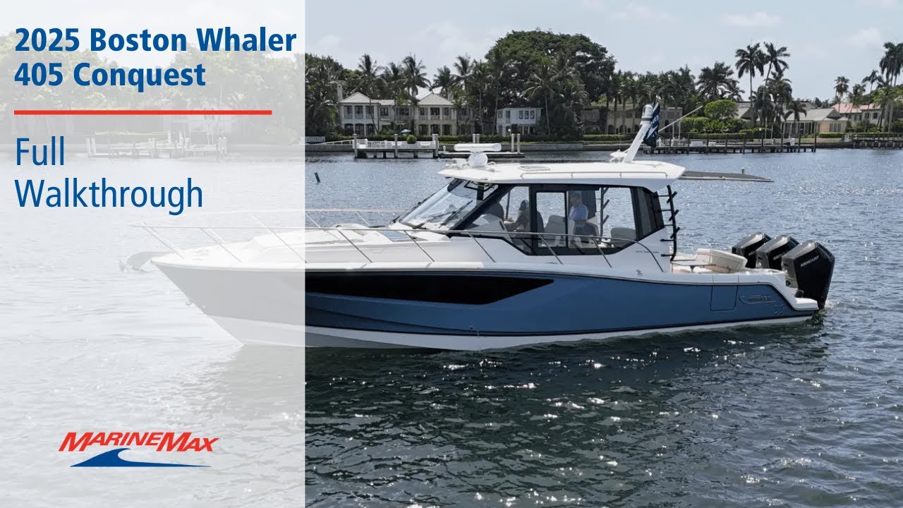 Только что | Boston Whaler 405 Conquest | MarineMax Jupiter