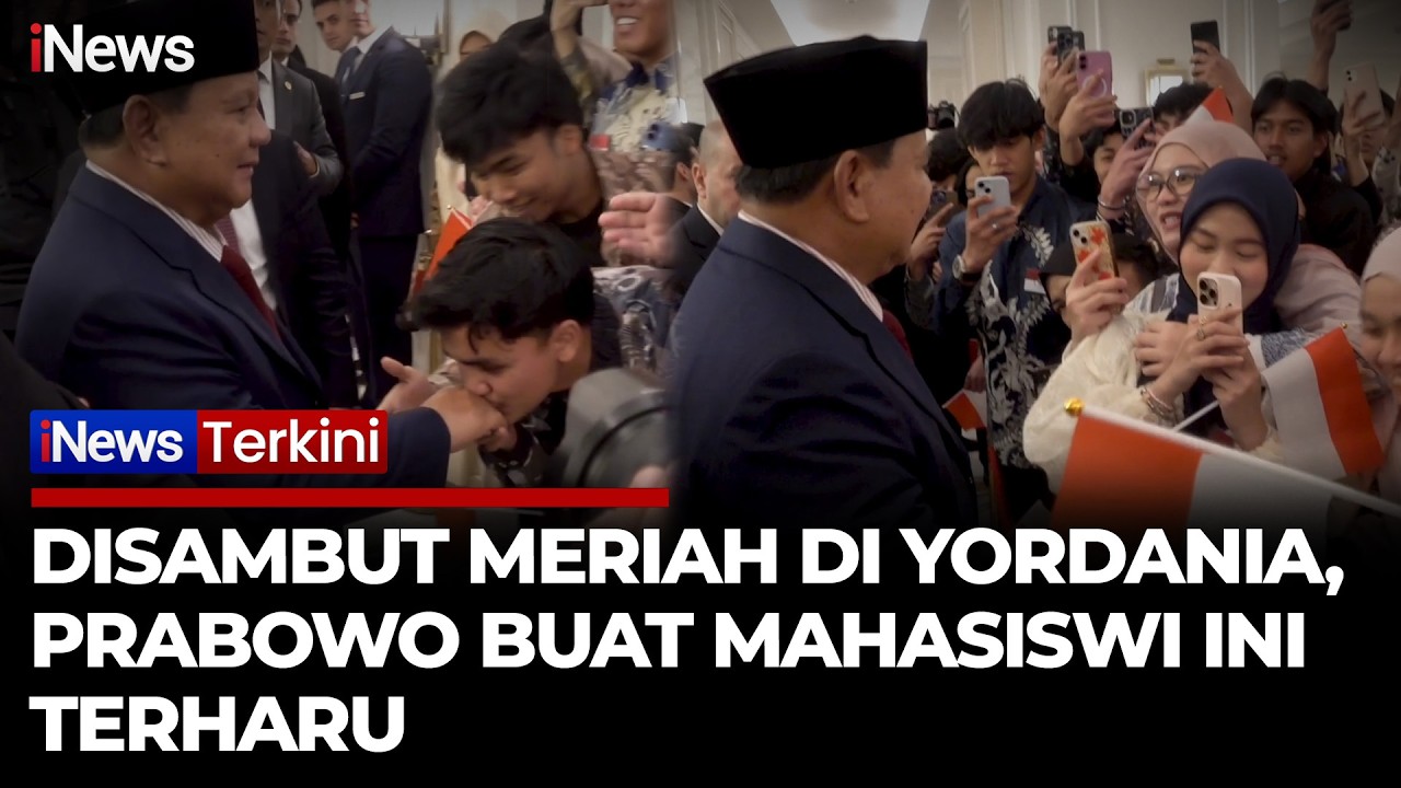 Bikin Haru! Momen Prabowo Rayakan Ulang Tahun Mahasiswi RI Saat Kunker ke Yordania