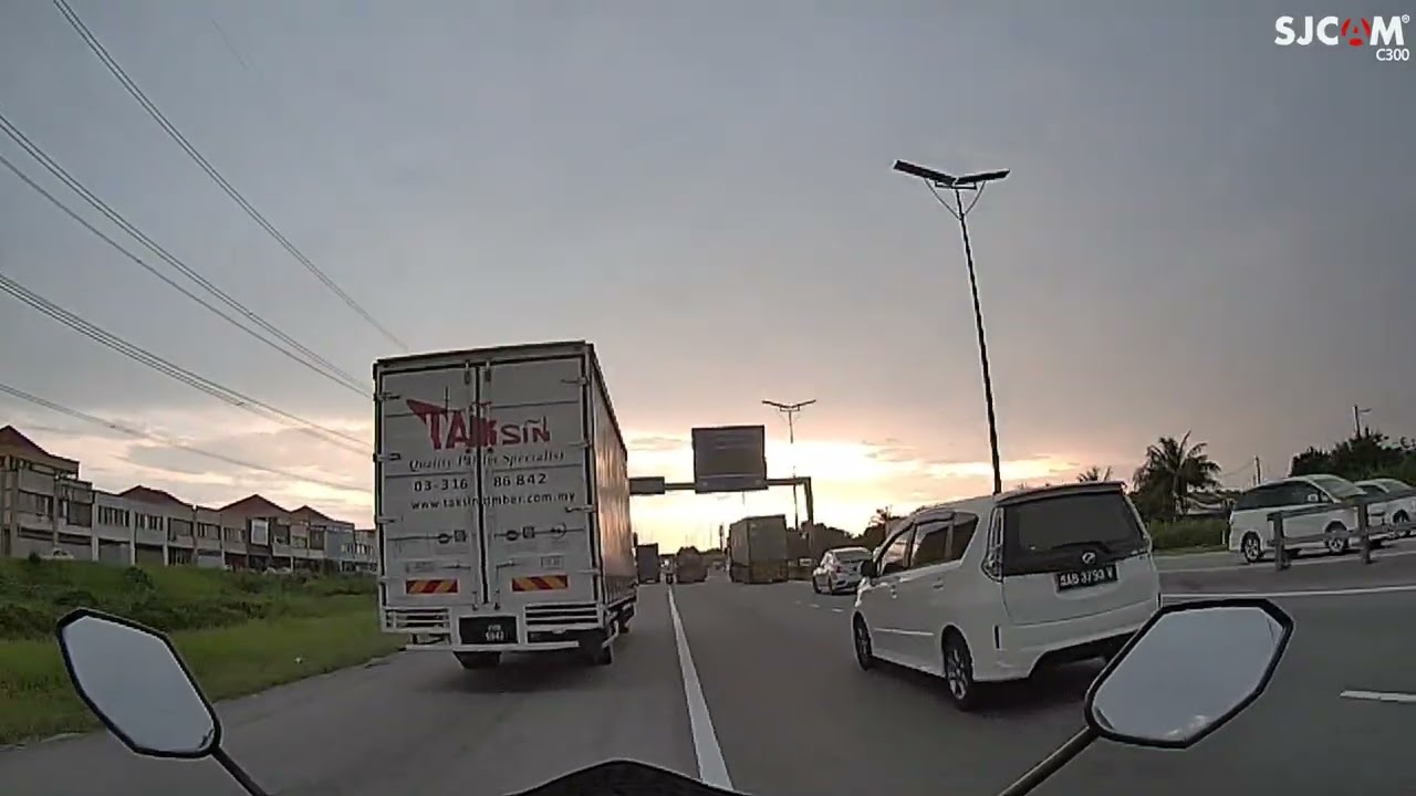 SJCAM C300 Ride 24.2.26 pm | KESAS Bandar Puteri - Pulau Indah Highway