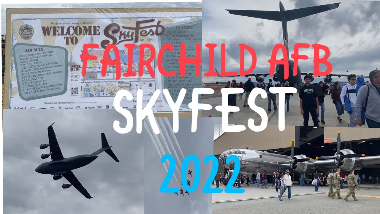 Fairchild Air Force Base Skyfest 2022 | Spokane WA