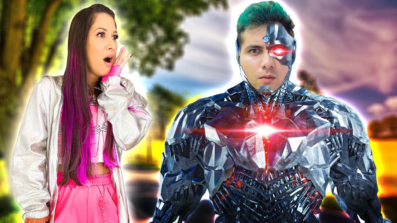 TRANSFORMAÇÃO EM ROBÔ ! O NOVO CIBORGUE WIIZINHO !  ( Maloucos )
