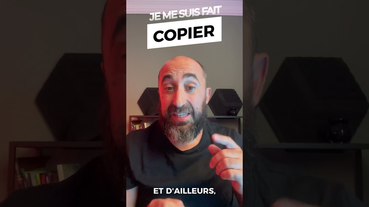 😰😰Je me suis fait copier mes cr&eacute;ations graphiques😡😡 !  #graphiste #freelance #formation #adobe