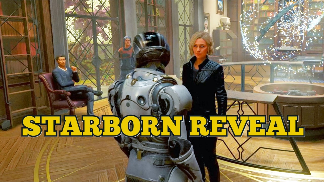 All Constellation Members React to You Being Starborn | Starfield