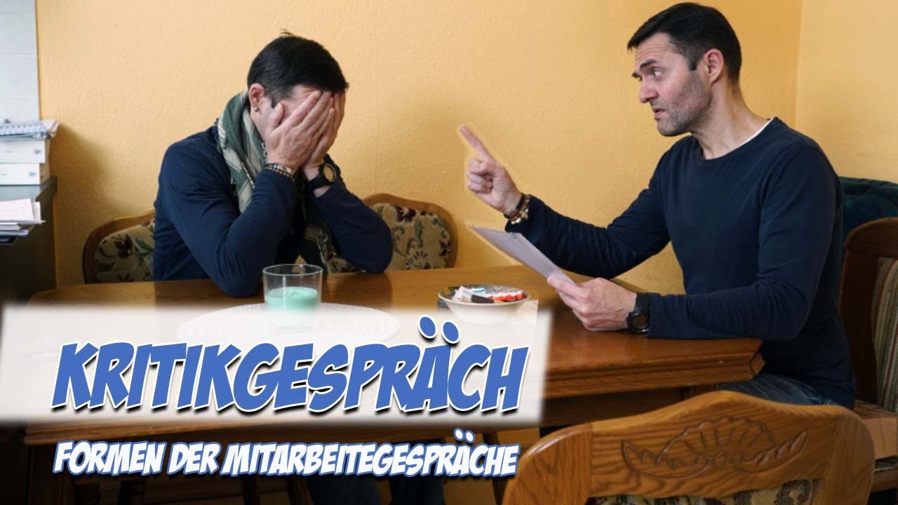Kritikgespräch | Formen der Mitarbeitergespräche | Pflege Kanal