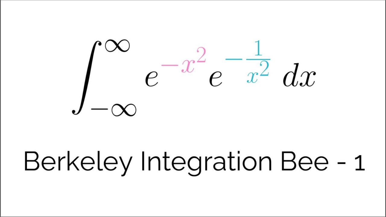 Gaussian Integral with a (Reciprocal) Twist: Berkeley Integration Bee (1)