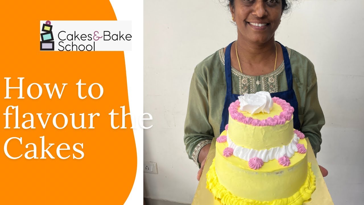 How to Flavour the cakes