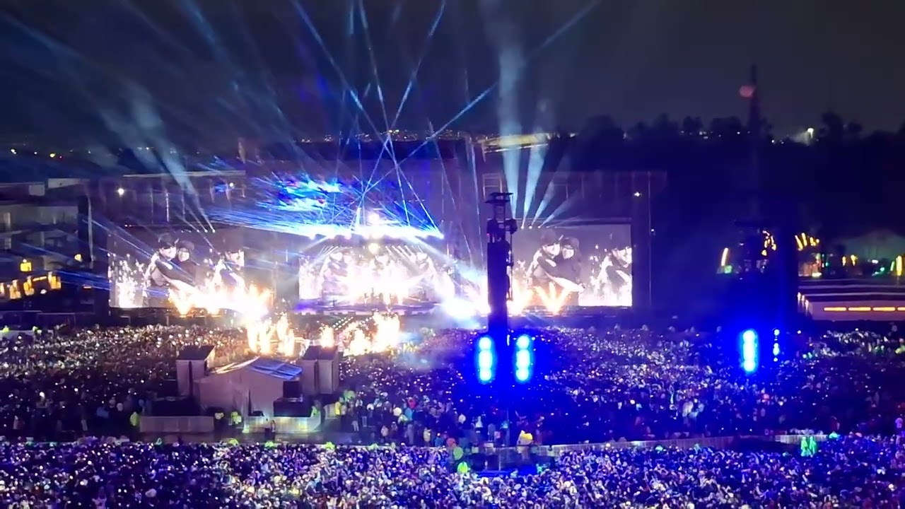 Banda Ms Ft Fuerza Regida - Live CDMX 2025 Estadio GNP - Mi Mayor Anhelo 